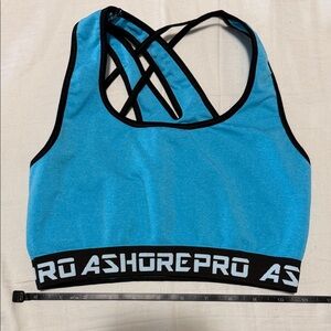Blue Sports Bra
